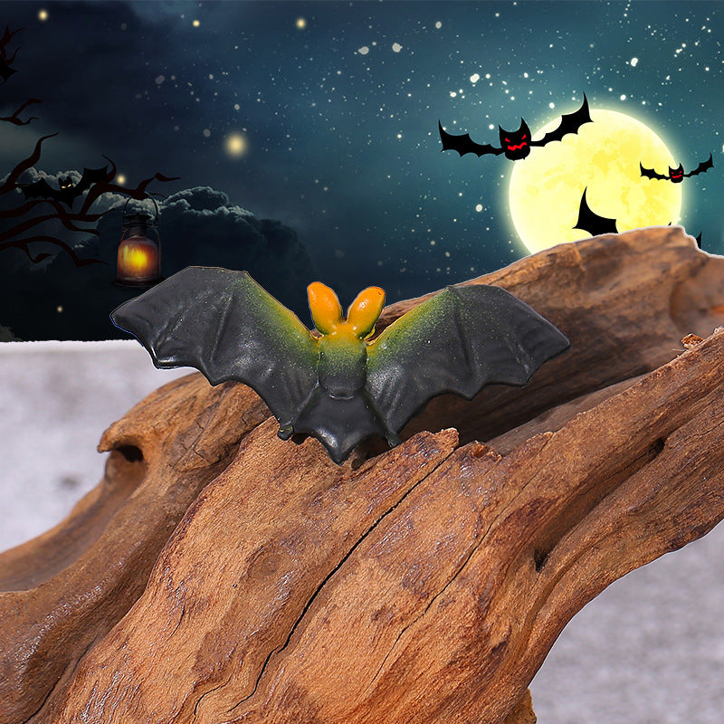 Wholesale house resin ornaments simulation bat miniature model decoration accessories